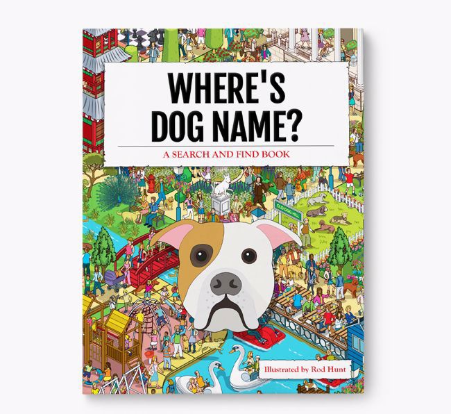 Personalized Where's {dogsName} Book